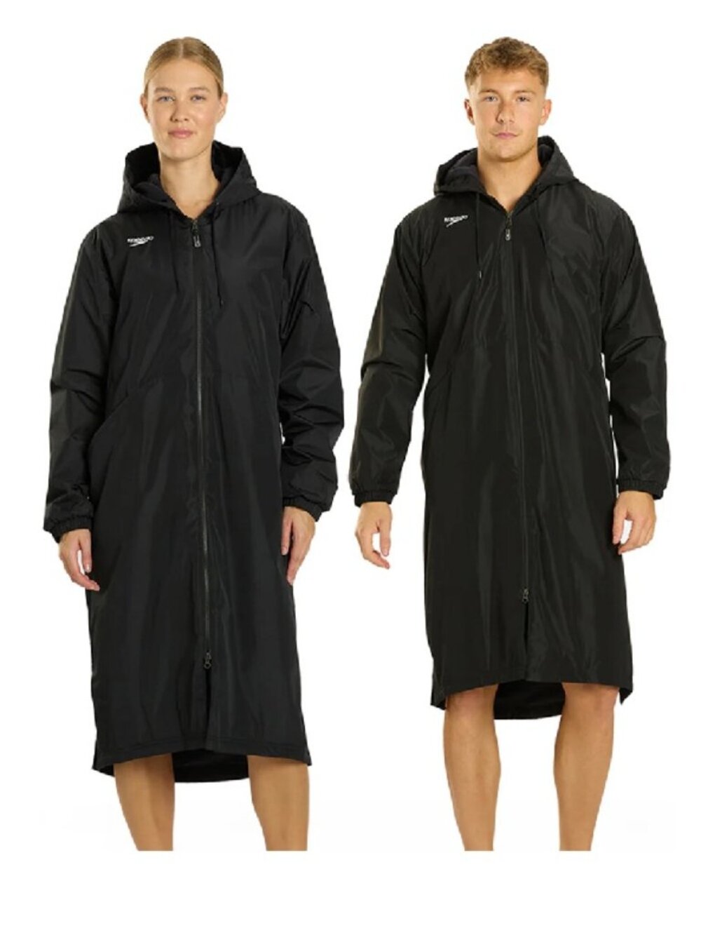 NWOT Speedo Unisex Elite Parka Long Jacket Fleece Lined Team - Picture 7 of 9